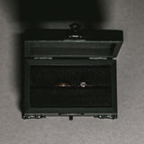 Gothic black wedding accessory for ceremony rings