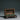 Dark wood wedding ring box with rustic charm